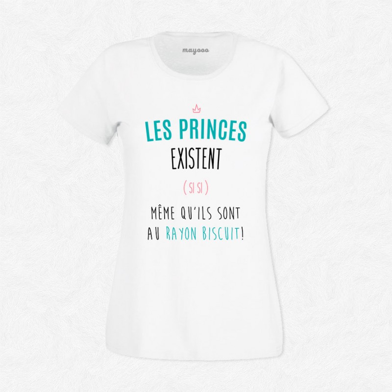 T-shirt Les princes existent