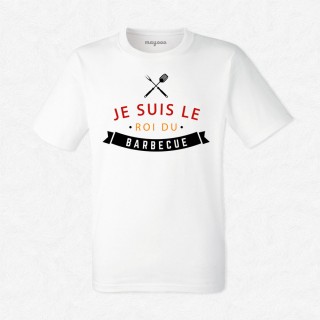 T-shirt Le roi du barbecue