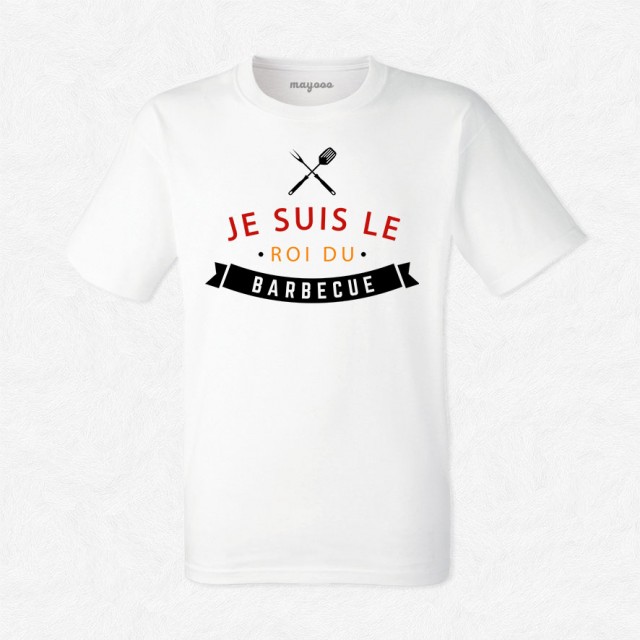 T-shirt Le roi du barbecue