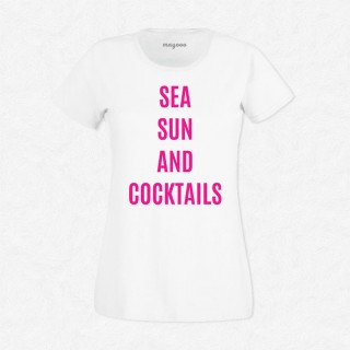 T-shirt Sea sun and cocktails