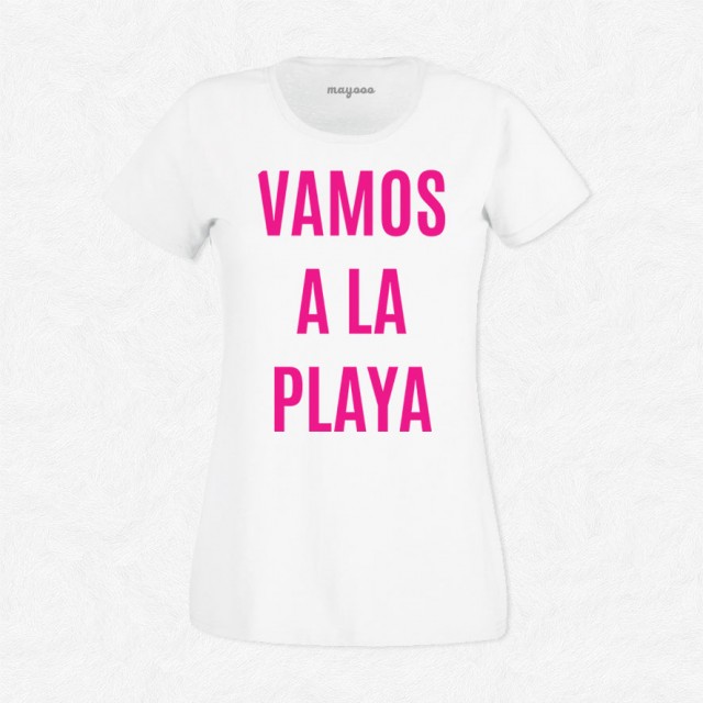 T-shirt Vamos a la playa