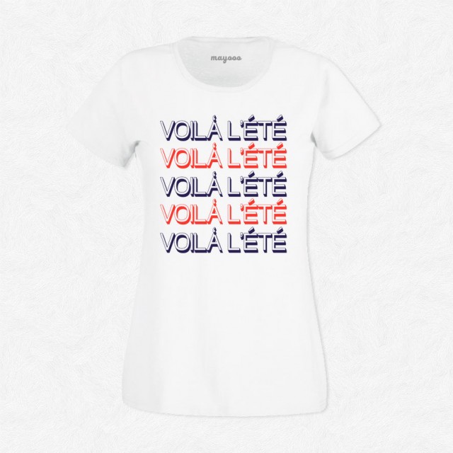 T-shirt Voila l'été