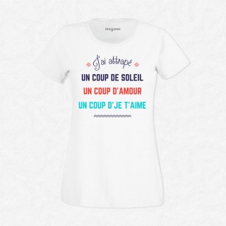 T-shirt Un coup de soleil