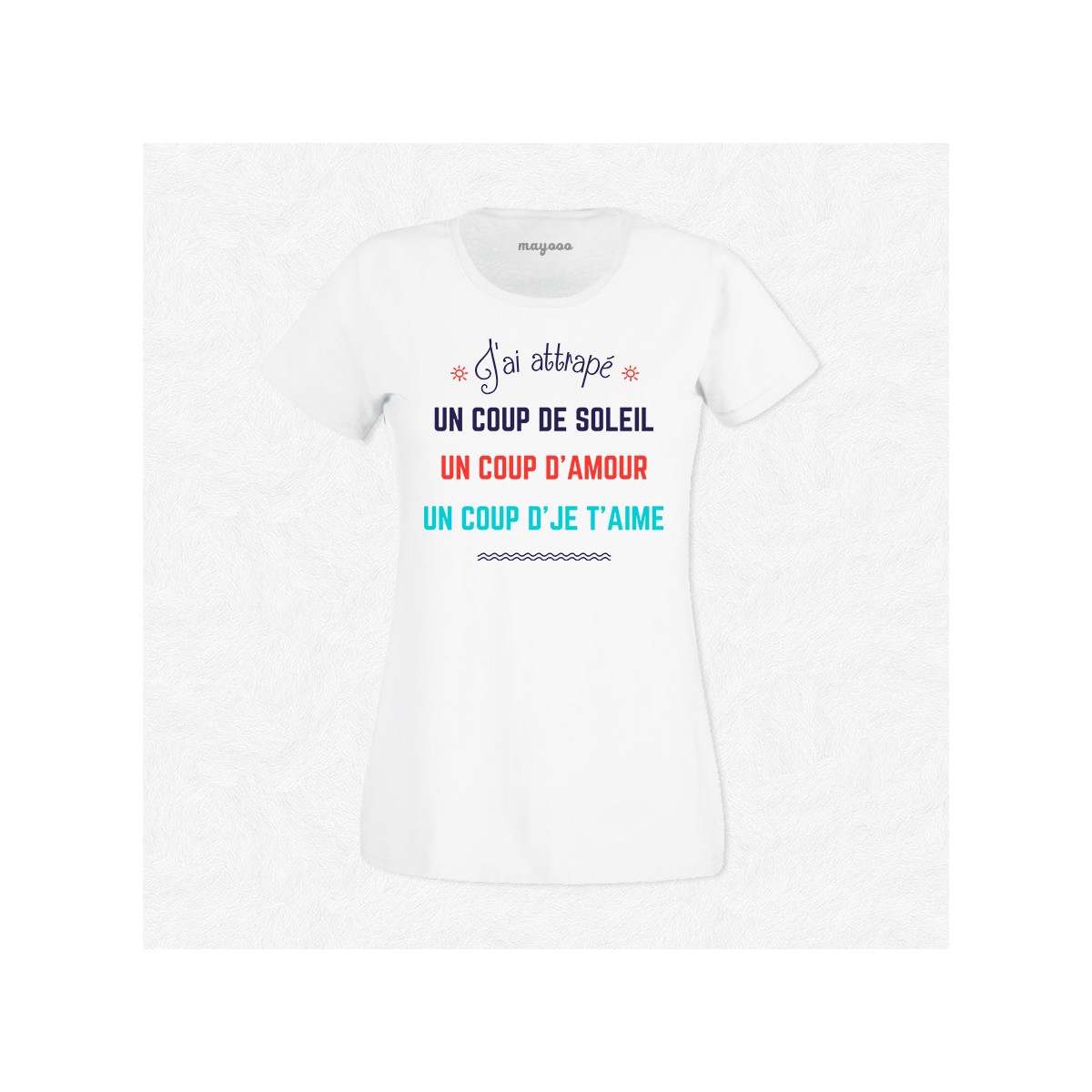 T-shirt Un coup de soleil