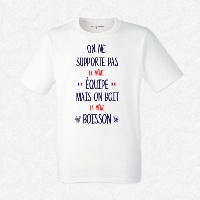 T-shirt Pas la même équipe