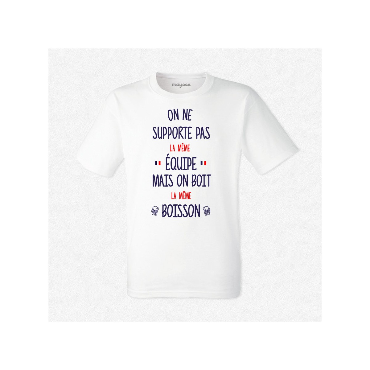 T-shirt Pas la même équipe