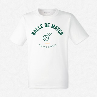 T-shirt Je suis devant le tennis