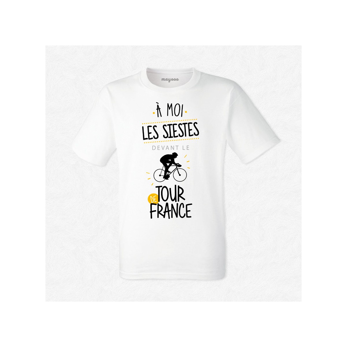 T-shirt Siestes devant le tour de France