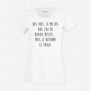 T-shirt J'ai de beaux restes