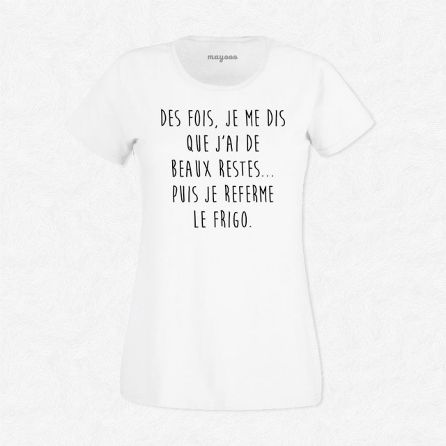 T-shirt J'ai de beaux restes