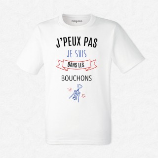 T-shirt Je suis dans les bouchons