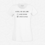 T-shirt Le rosé de la veille