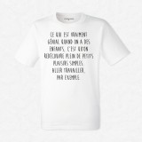 T-shirt les enfants