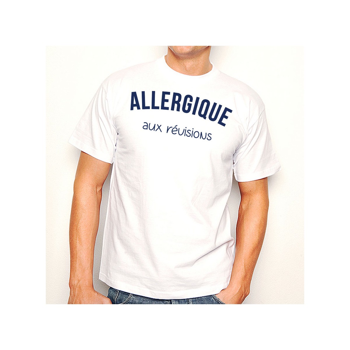 T-shirt Allergique aux révisions
