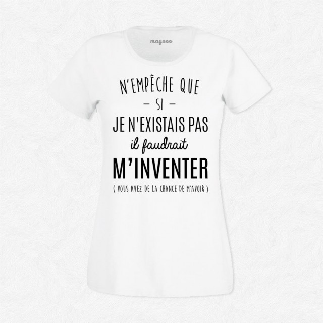 T-shirt N'empêche que