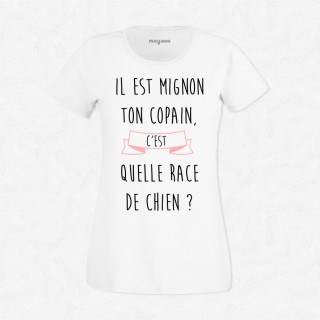 T-shirt Quelle race de chien