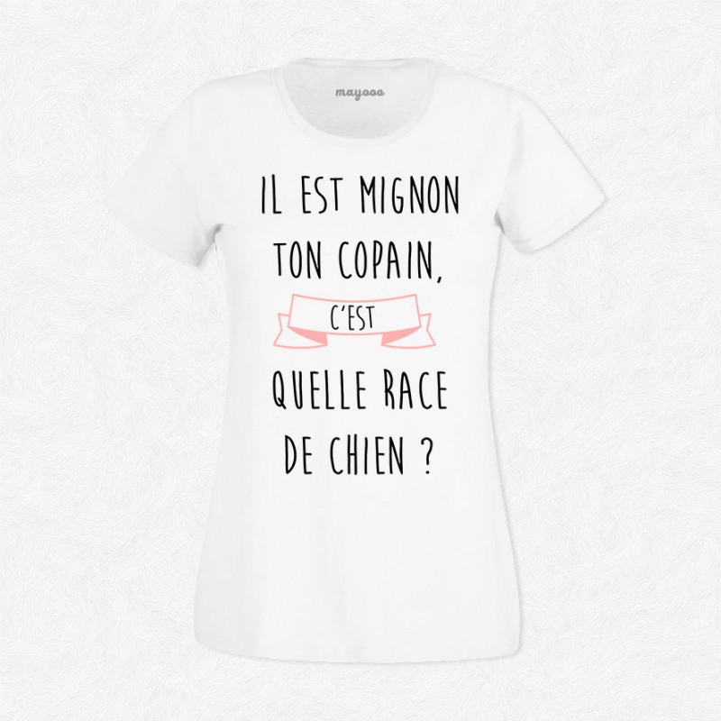 T-shirt Quelle race de chien