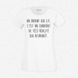 T-shirt Un enfant qui lit