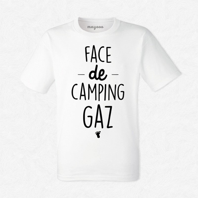 T-shirt Face de camping gaz