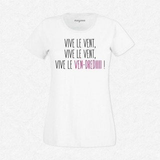 T-shirt Vive le vent