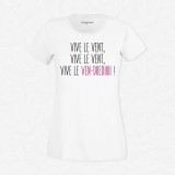 T-shirt Vive le vent