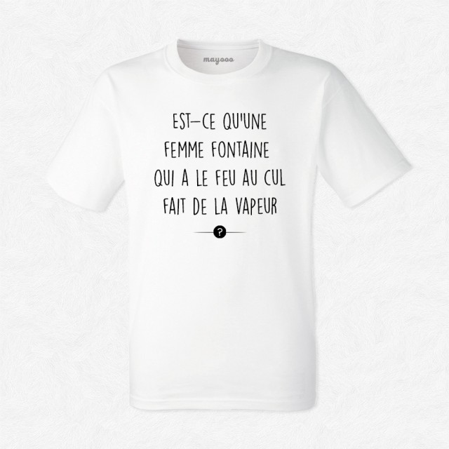T-shirt Femme fontaine