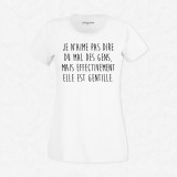 T-shirt Elle est gentille