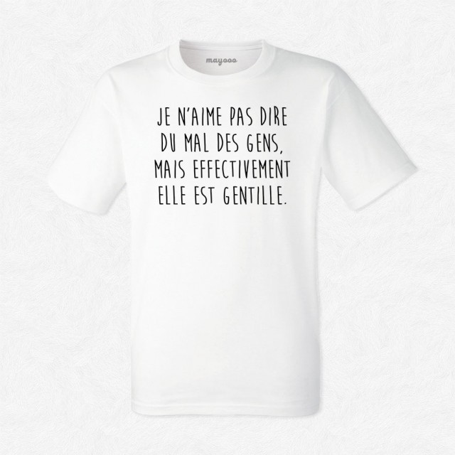 T-shirt Elle est gentille