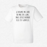 T-shirt Elle est gentille