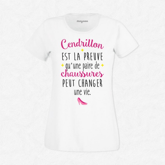 T-shirt Cendrillon