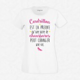 T-shirt Cendrillon