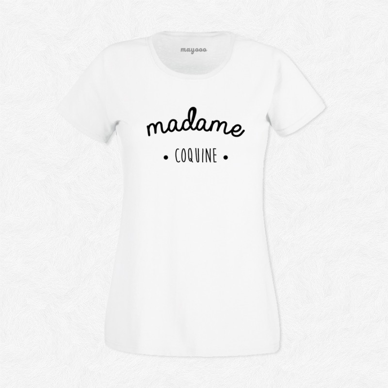 T-shirt Madame coquine