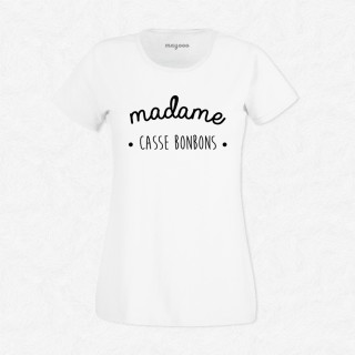 T-shirt Madame casse bonbons