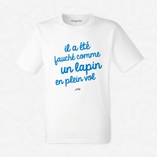 T-shirt Il a été fauché comme un lapin