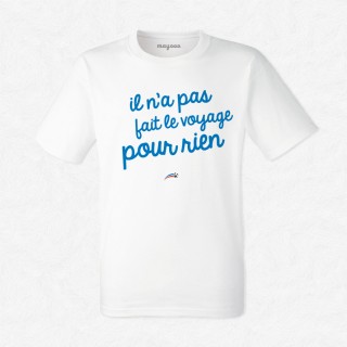 T-shirt Il n'a pas fait le voyage