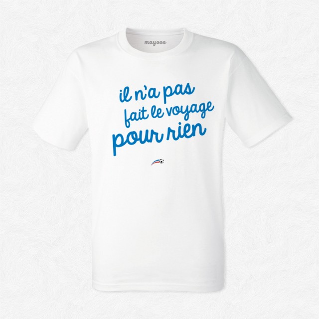 T-shirt Il n'a pas fait le voyage