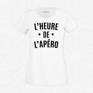 T-shirt L'heure de l'apéro