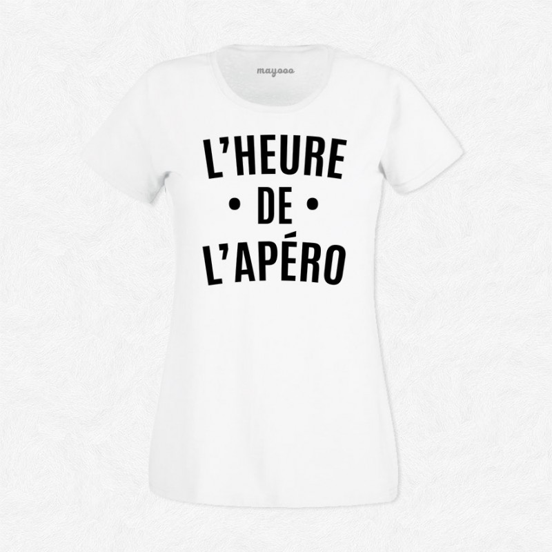 T-shirt L'heure de l'apéro