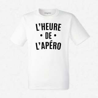 T-shirt L'heure de l'apéro