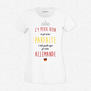 T-shirt Je suis Allemande