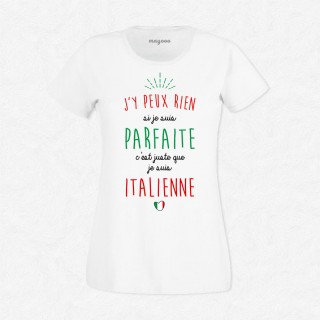 T-shirt Je suis Italienne