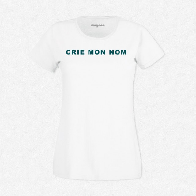 T-shirt Crie mon nom