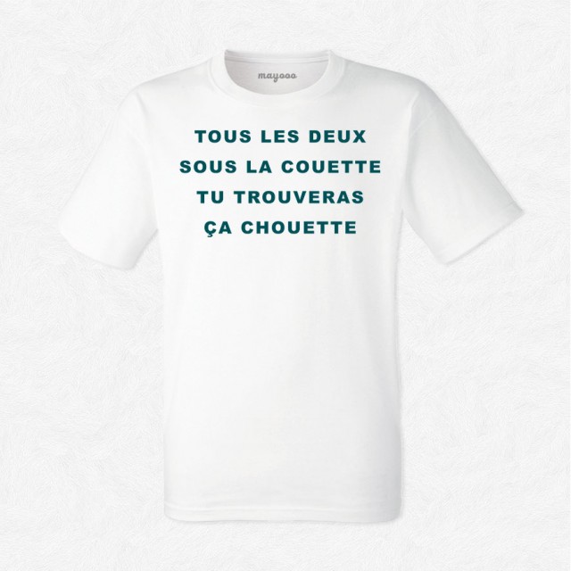 T-shirt Tous les deux sous la couette