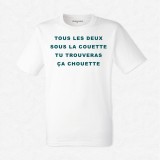 T-shirt Tous les deux sous la couette