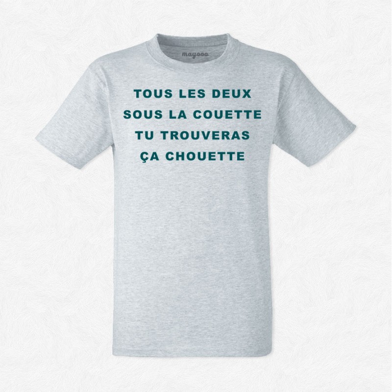 T-shirt Tous les deux sous la couette