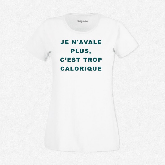 T-shirt Je n'avale plus