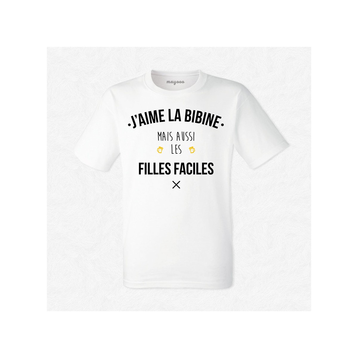 T-shirt J'aime la bibine