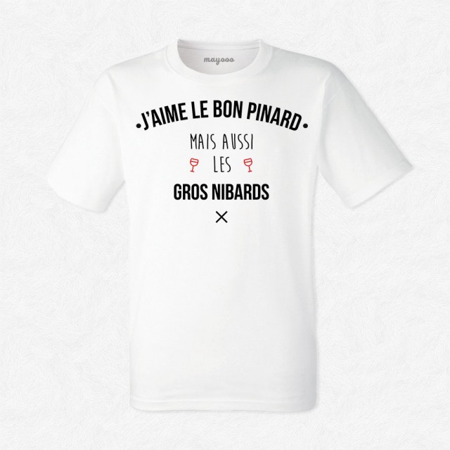 T-shirt J'aime le bon pinard