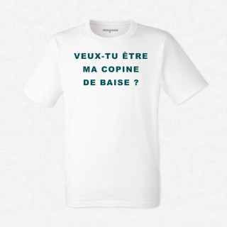 T-shirt Copine de baise