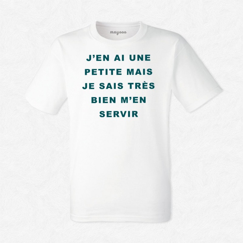 T-shirt J'en ai une petite